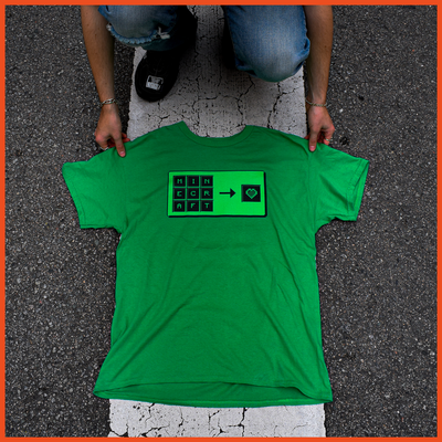 Minecraft Nerd Tee (Europe)